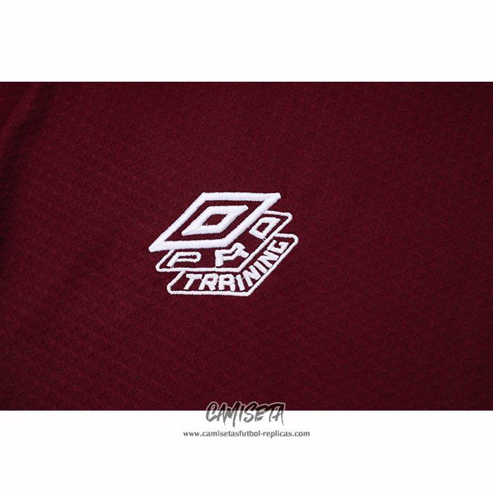 Chandal del Fluminense 2025-2026 Manga Corta Rojo - Pantalon Corto